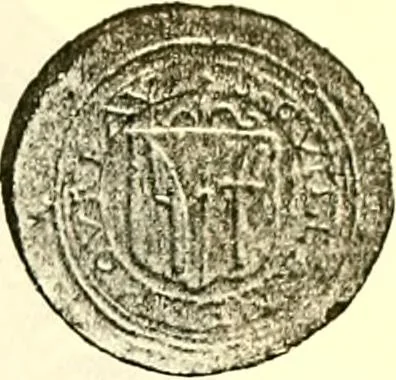 An illustration from Sceaux armoríes des Pays-Bas et des pays avoisinants (Belgique--Royaume des Pays-Bas--Luxembourg--Allemagne--France) recueil historique et héraldique, 1898, leaf 158