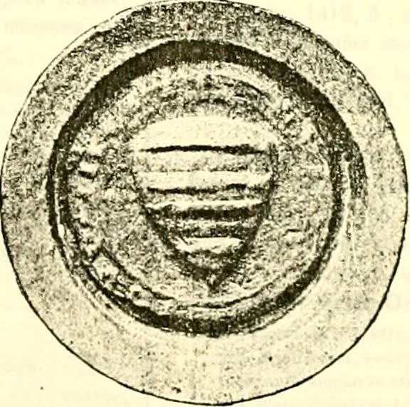 An illustration from Sceaux armoríes des Pays-Bas et des pays avoisinants (Belgique--Royaume des Pays-Bas--Luxembourg--Allemagne--France) recueil historique et héraldique, 1898, leaf 330