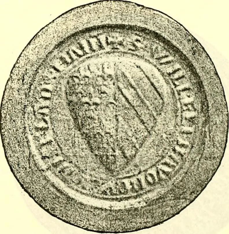 An illustration from Sceaux armoríes des Pays-Bas et des pays avoisinants (Belgique--Royaume des Pays-Bas--Luxembourg--Allemagne--France) recueil historique et héraldique, 1898, leaf 4