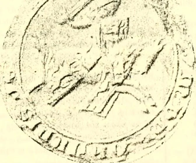 An illustration from Sceaux armoríes des Pays-Bas et des pays avoisinants (Belgique--Royaume des Pays-Bas--Luxembourg--Allemagne--France) recueil historique et héraldique, 1898, leaf 540