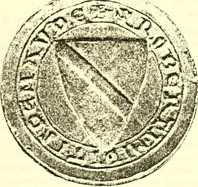 An illustration from Sceaux armoríes des Pays-Bas et des pays avoisinants (Belgique--Royaume des Pays-Bas--Luxembourg--Allemagne--France) recueil historique et héraldique, 1898, leaf 662
