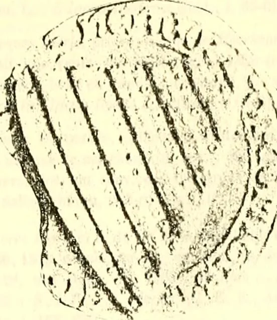 An illustration from Sceaux armoríes des Pays-Bas et des pays avoisinants (Belgique--Royaume des Pays-Bas--Luxembourg--Allemagne--France) recueil historique et héraldique, 1898, leaf 680