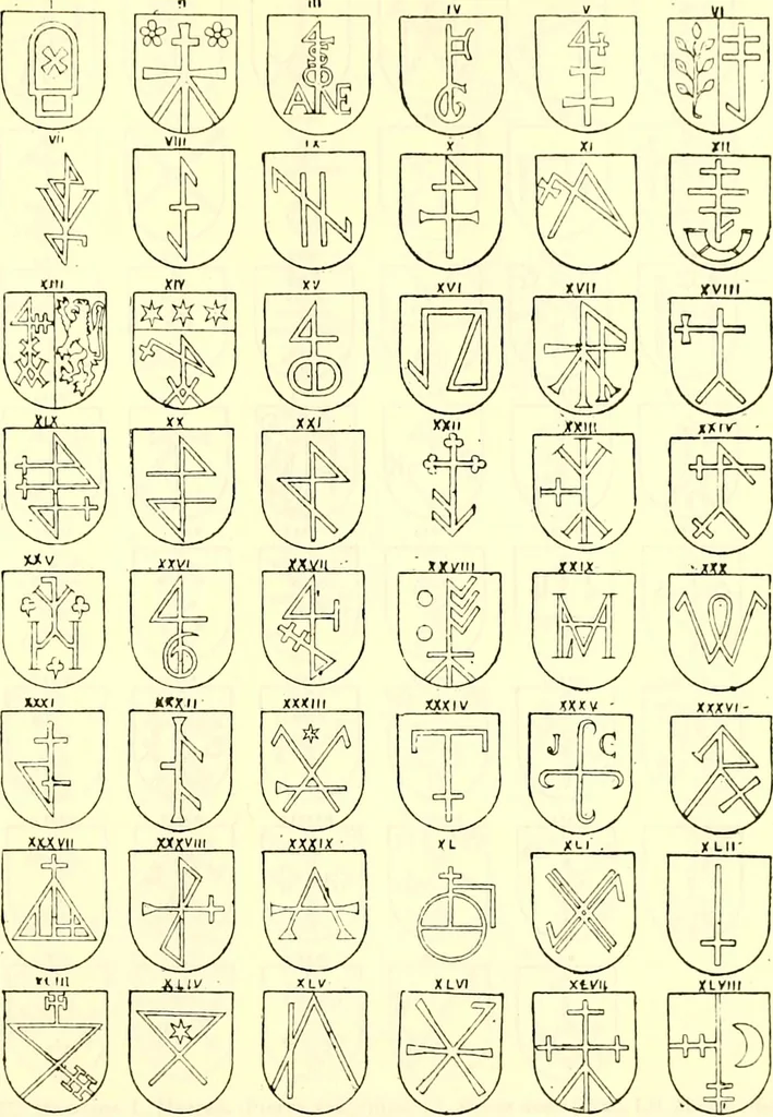 An illustration from Sceaux armoríes des Pays-Bas et des pays avoisinants (Belgique--Royaume des Pays-Bas--Luxembourg--Allemagne--France) recueil historique et héraldique, 1898, leaf 938