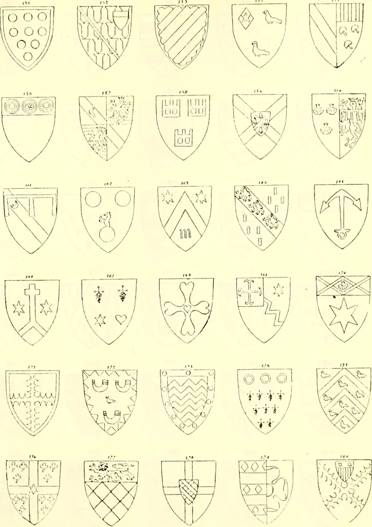 An illustration from Sceaux armoríes des Pays-Bas et des pays avoisinants (Belgique--Royaume des Pays-Bas--Luxembourg--Allemagne--France) recueil historique et héraldique, 1898, leaf 952