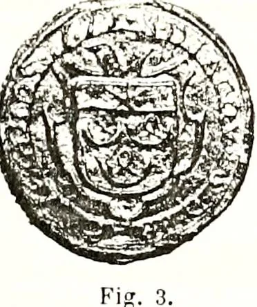 An illustration from Sceaux armoríes des Pays-Bas et des pays avoisinants (Belgique--Royaume des Pays-Bas--Luxembourg--Allemagne--France) recueil historique et héraldique, 1898, leaf 138