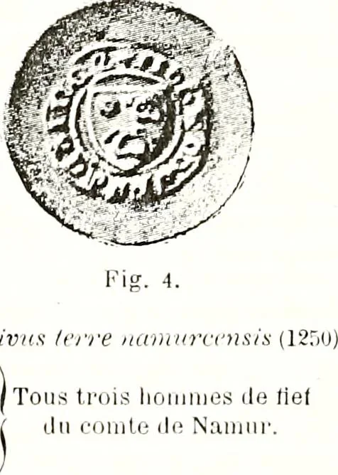 An illustration from Sceaux armoríes des Pays-Bas et des pays avoisinants (Belgique--Royaume des Pays-Bas--Luxembourg--Allemagne--France) recueil historique et héraldique, 1898, leaf 210