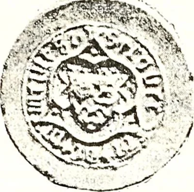 An illustration from Sceaux armoríes des Pays-Bas et des pays avoisinants (Belgique--Royaume des Pays-Bas--Luxembourg--Allemagne--France) recueil historique et héraldique, 1898, leaf 220