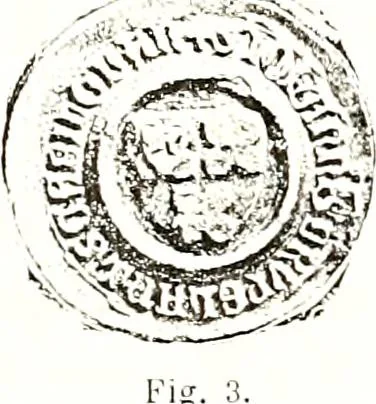 An illustration from Sceaux armoríes des Pays-Bas et des pays avoisinants (Belgique--Royaume des Pays-Bas--Luxembourg--Allemagne--France) recueil historique et héraldique, 1898, leaf 360