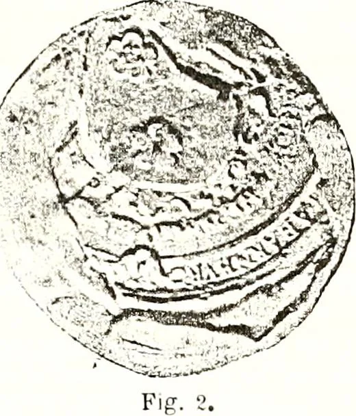 An illustration from Sceaux armoríes des Pays-Bas et des pays avoisinants (Belgique--Royaume des Pays-Bas--Luxembourg--Allemagne--France) recueil historique et héraldique, 1898, leaf 864