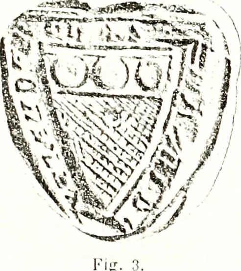 An illustration from Sceaux armoríes des Pays-Bas et des pays avoisinants (Belgique--Royaume des Pays-Bas--Luxembourg--Allemagne--France) recueil historique et héraldique, 1898, leaf 882