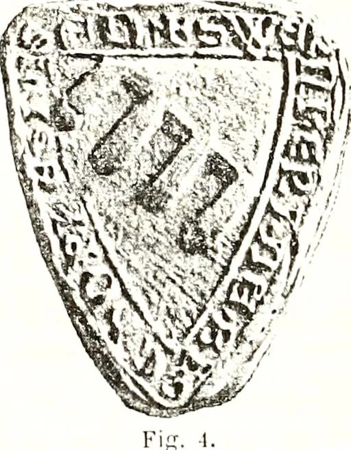 An illustration from Sceaux armoríes des Pays-Bas et des pays avoisinants (Belgique--Royaume des Pays-Bas--Luxembourg--Allemagne--France) recueil historique et héraldique, 1898, leaf 892