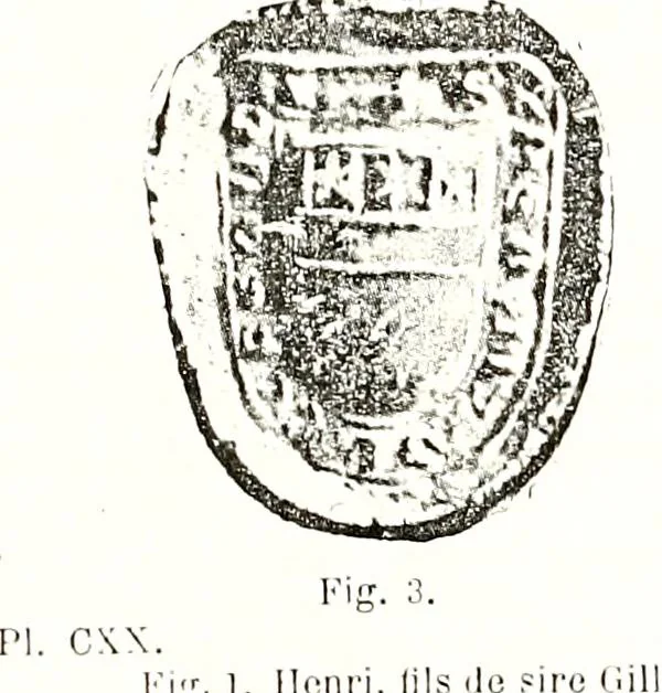 An illustration from Sceaux armoríes des Pays-Bas et des pays avoisinants (Belgique--Royaume des Pays-Bas--Luxembourg--Allemagne--France) recueil historique et héraldique, 1898, leaf 920