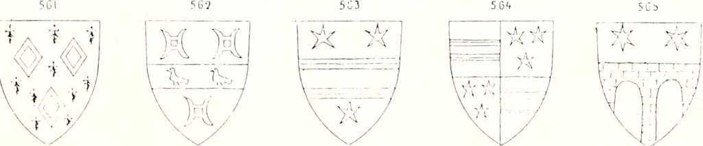 An illustration from Sceaux armoríes des Pays-Bas et des pays avoisinants (Belgique--Royaume des Pays-Bas--Luxembourg--Allemagne--France) recueil historique et héraldique, 1898, leaf 940