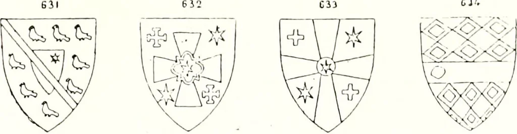 An illustration from Sceaux armoríes des Pays-Bas et des pays avoisinants (Belgique--Royaume des Pays-Bas--Luxembourg--Allemagne--France) recueil historique et héraldique, 1898, leaf 946