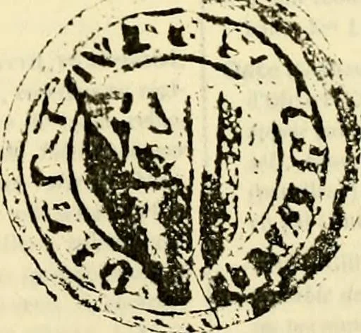 An illustration from Sceaux armoríes des Pays-Bas et des pays avoisinants (Belgique--Royaume des Pays-Bas--Luxembourg--Allemagne--France) recueil historique et héraldique, 1898, leaf 130