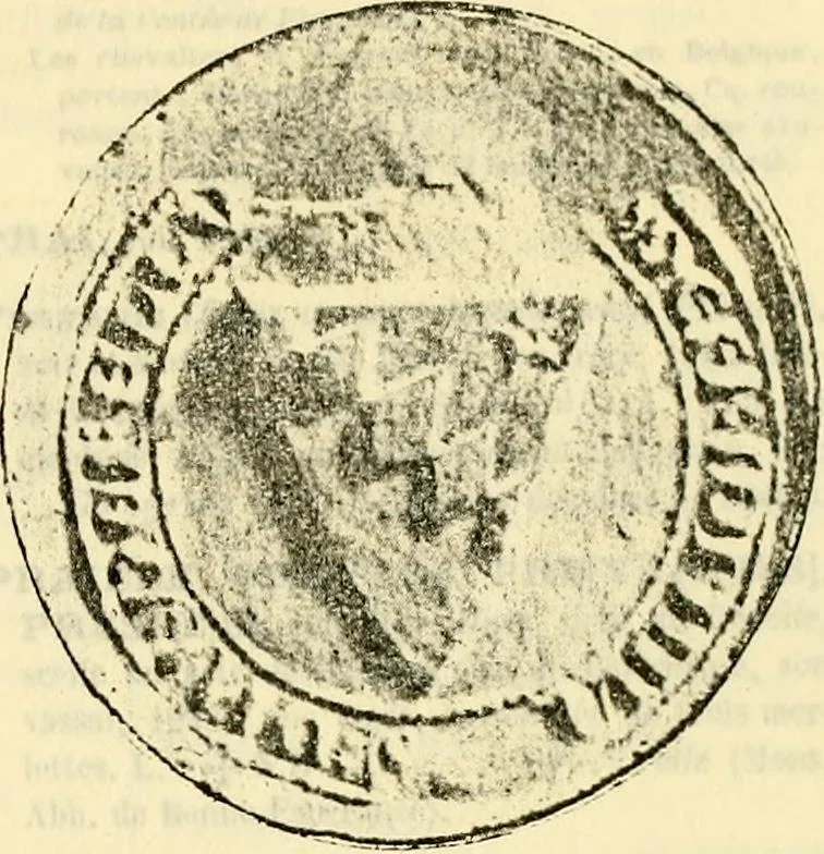 An illustration from Sceaux armoríes des Pays-Bas et des pays avoisinants (Belgique--Royaume des Pays-Bas--Luxembourg--Allemagne--France) recueil historique et héraldique, 1898, leaf 270
