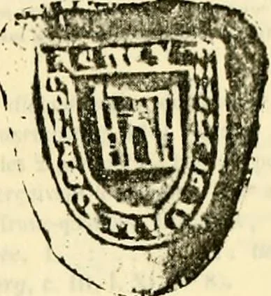 An illustration from Sceaux armoríes des Pays-Bas et des pays avoisinants (Belgique--Royaume des Pays-Bas--Luxembourg--Allemagne--France) recueil historique et héraldique, 1898, leaf 308