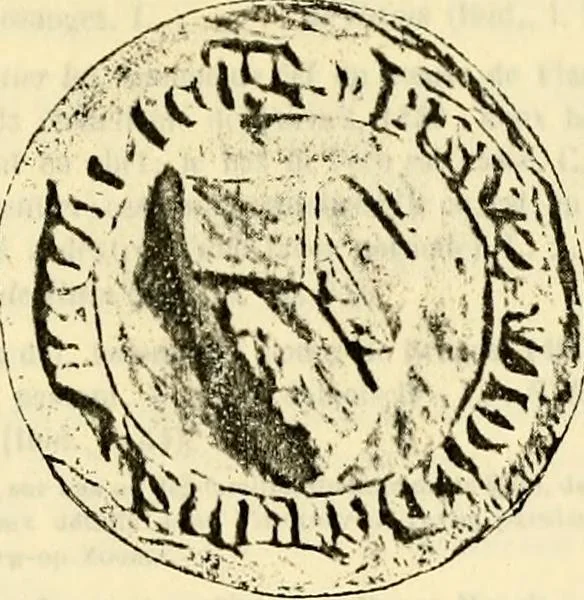 An illustration from Sceaux armoríes des Pays-Bas et des pays avoisinants (Belgique--Royaume des Pays-Bas--Luxembourg--Allemagne--France) recueil historique et héraldique, 1898, leaf 326
