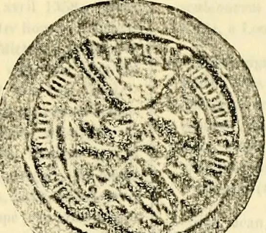 An illustration from Sceaux armoríes des Pays-Bas et des pays avoisinants (Belgique--Royaume des Pays-Bas--Luxembourg--Allemagne--France) recueil historique et héraldique, 1898, leaf 476