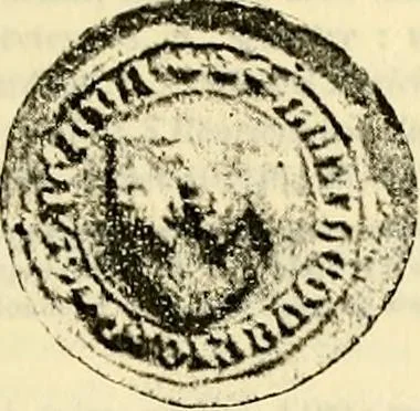 An illustration from Sceaux armoríes des Pays-Bas et des pays avoisinants (Belgique--Royaume des Pays-Bas--Luxembourg--Allemagne--France) recueil historique et héraldique, 1898, leaf 578