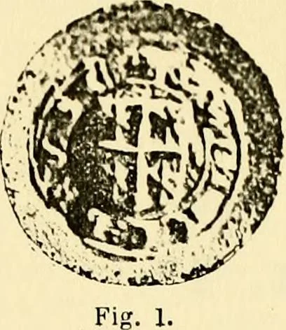 An illustration from Sceaux armoríes des Pays-Bas et des pays avoisinants (Belgique--Royaume des Pays-Bas--Luxembourg--Allemagne--France) recueil historique et héraldique, 1898, leaf 6