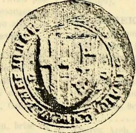 An illustration from Sceaux armoríes des Pays-Bas et des pays avoisinants (Belgique--Royaume des Pays-Bas--Luxembourg--Allemagne--France) recueil historique et héraldique, 1898, leaf 616