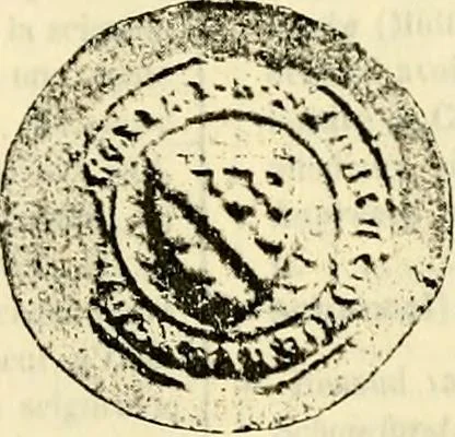 An illustration from Sceaux armoríes des Pays-Bas et des pays avoisinants (Belgique--Royaume des Pays-Bas--Luxembourg--Allemagne--France) recueil historique et héraldique, 1898, leaf 690