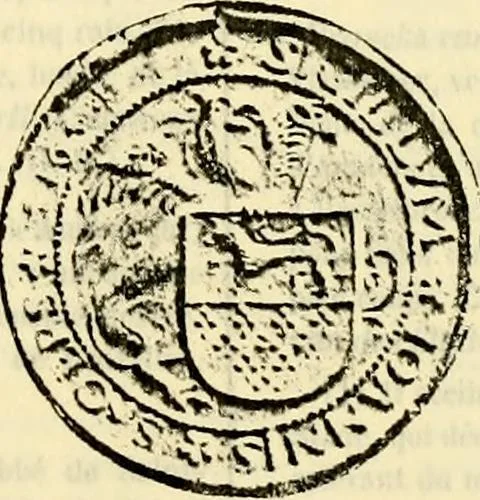 An illustration from Sceaux armoríes des Pays-Bas et des pays avoisinants (Belgique--Royaume des Pays-Bas--Luxembourg--Allemagne--France) recueil historique et héraldique, 1898, leaf 784