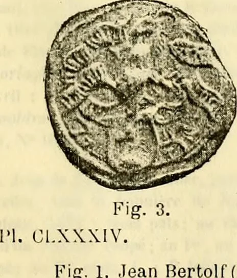 An illustration from Sceaux armoríes des Pays-Bas et des pays avoisinants (Belgique--Royaume des Pays-Bas--Luxembourg--Allemagne--France) recueil historique et héraldique, 1898, leaf 882