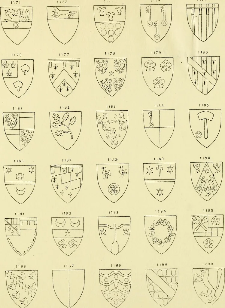 An illustration from Sceaux armoríes des Pays-Bas et des pays avoisinants (Belgique--Royaume des Pays-Bas--Luxembourg--Allemagne--France) recueil historique et héraldique, 1898, leaf 1076