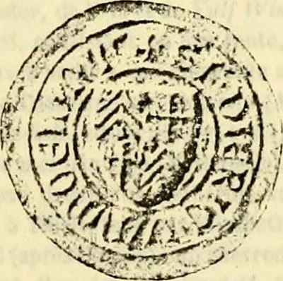 An illustration from Sceaux armoríes des Pays-Bas et des pays avoisinants (Belgique--Royaume des Pays-Bas--Luxembourg--Allemagne--France) recueil historique et héraldique, 1898, leaf 248