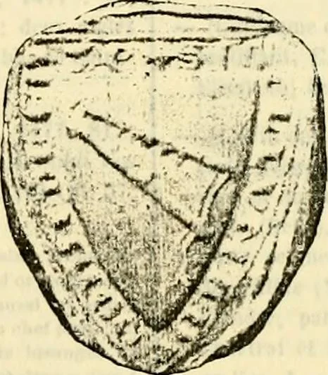 An illustration from Sceaux armoríes des Pays-Bas et des pays avoisinants (Belgique--Royaume des Pays-Bas--Luxembourg--Allemagne--France) recueil historique et héraldique, 1898, leaf 276
