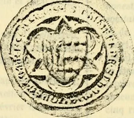 An illustration from Sceaux armoríes des Pays-Bas et des pays avoisinants (Belgique--Royaume des Pays-Bas--Luxembourg--Allemagne--France) recueil historique et héraldique, 1898, leaf 322