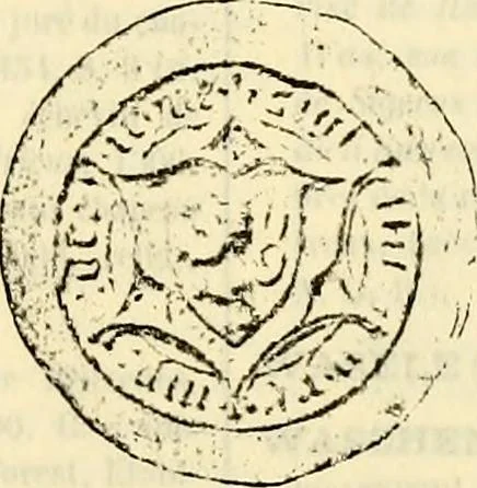 An illustration from Sceaux armoríes des Pays-Bas et des pays avoisinants (Belgique--Royaume des Pays-Bas--Luxembourg--Allemagne--France) recueil historique et héraldique, 1898, leaf 350