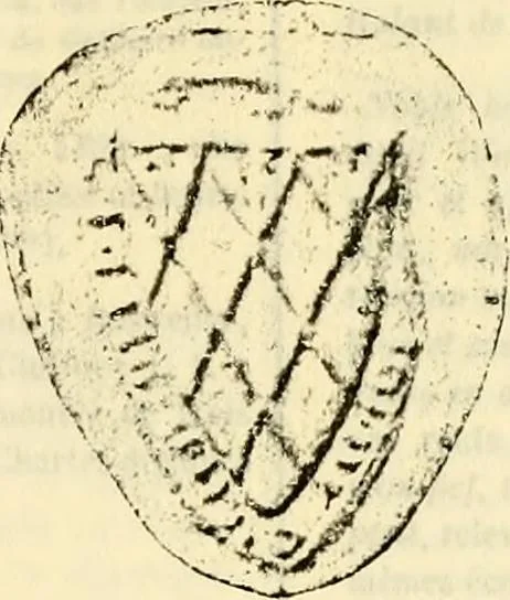 An illustration from Sceaux armoríes des Pays-Bas et des pays avoisinants (Belgique--Royaume des Pays-Bas--Luxembourg--Allemagne--France) recueil historique et héraldique, 1898, leaf 360