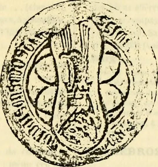 An illustration from Sceaux armoríes des Pays-Bas et des pays avoisinants (Belgique--Royaume des Pays-Bas--Luxembourg--Allemagne--France) recueil historique et héraldique, 1898, leaf 416