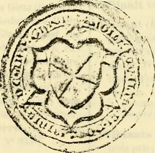 An illustration from Sceaux armoríes des Pays-Bas et des pays avoisinants (Belgique--Royaume des Pays-Bas--Luxembourg--Allemagne--France) recueil historique et héraldique, 1898, leaf 434