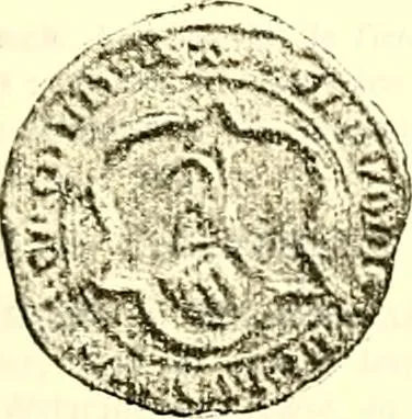 An illustration from Sceaux armoríes des Pays-Bas et des pays avoisinants (Belgique--Royaume des Pays-Bas--Luxembourg--Allemagne--France) recueil historique et héraldique, 1898, leaf 44