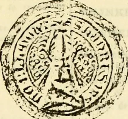 An illustration from Sceaux armoríes des Pays-Bas et des pays avoisinants (Belgique--Royaume des Pays-Bas--Luxembourg--Allemagne--France) recueil historique et héraldique, 1898, leaf 444