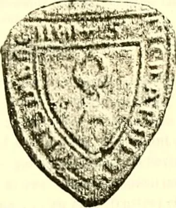 An illustration from Sceaux armoríes des Pays-Bas et des pays avoisinants (Belgique--Royaume des Pays-Bas--Luxembourg--Allemagne--France) recueil historique et héraldique, 1898, leaf 54