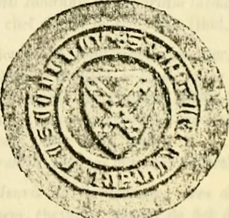 An illustration from Sceaux armoríes des Pays-Bas et des pays avoisinants (Belgique--Royaume des Pays-Bas--Luxembourg--Allemagne--France) recueil historique et héraldique, 1898, leaf 648