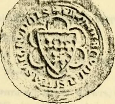 An illustration from Sceaux armoríes des Pays-Bas et des pays avoisinants (Belgique--Royaume des Pays-Bas--Luxembourg--Allemagne--France) recueil historique et héraldique, 1898, leaf 676