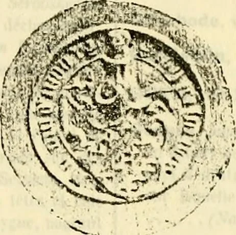An illustration from Sceaux armoríes des Pays-Bas et des pays avoisinants (Belgique--Royaume des Pays-Bas--Luxembourg--Allemagne--France) recueil historique et héraldique, 1898, leaf 788