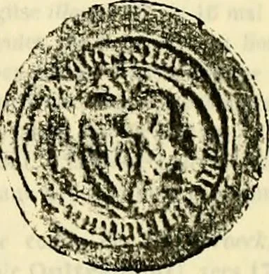An illustration from Sceaux armoríes des Pays-Bas et des pays avoisinants (Belgique--Royaume des Pays-Bas--Luxembourg--Allemagne--France) recueil historique et héraldique, 1898, leaf 834