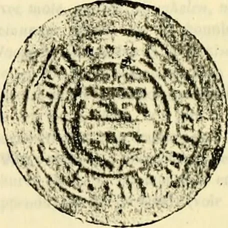 An illustration from Sceaux armoríes des Pays-Bas et des pays avoisinants (Belgique--Royaume des Pays-Bas--Luxembourg--Allemagne--France) recueil historique et héraldique, 1898, leaf 890