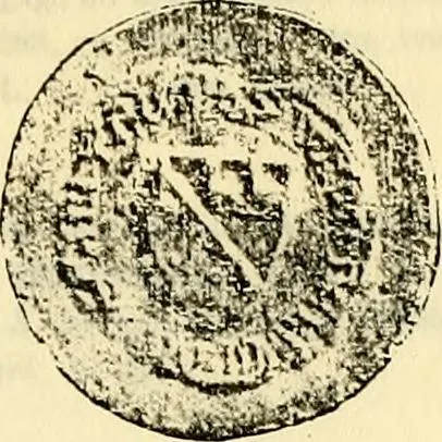 An illustration from Sceaux armoríes des Pays-Bas et des pays avoisinants (Belgique--Royaume des Pays-Bas--Luxembourg--Allemagne--France) recueil historique et héraldique, 1898, leaf 946
