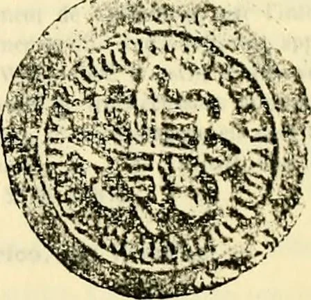 An illustration from Sceaux armoríes des Pays-Bas et des pays avoisinants (Belgique--Royaume des Pays-Bas--Luxembourg--Allemagne--France) recueil historique et héraldique, 1898, leaf 946
