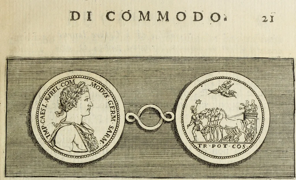 An illustration from Scelta de medaglioni piu rari nella bibliotheca dell' eminentiss. et reverendiss. principe il signor cardinale Gasparo Carpegna, vicario di Nostro Signore, 1679, leaf 26