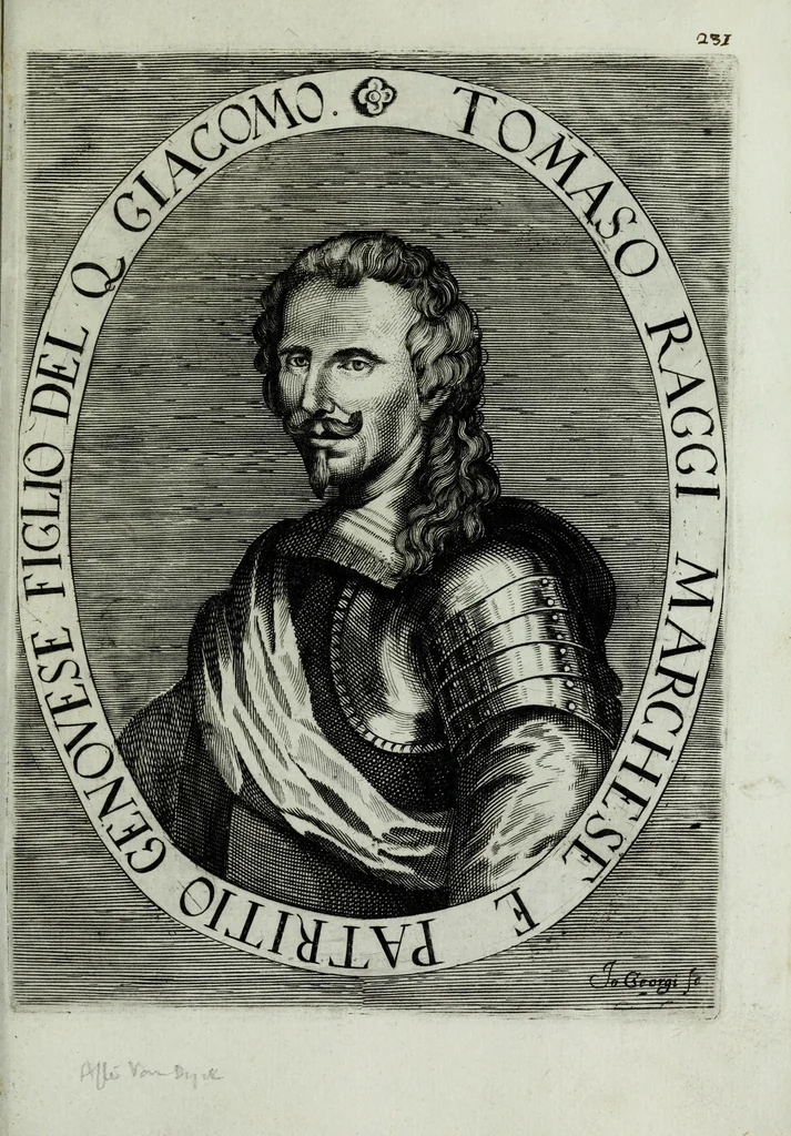 An illustration from Scena d'huomeni illustri d'Europa, 1658, leaf 259