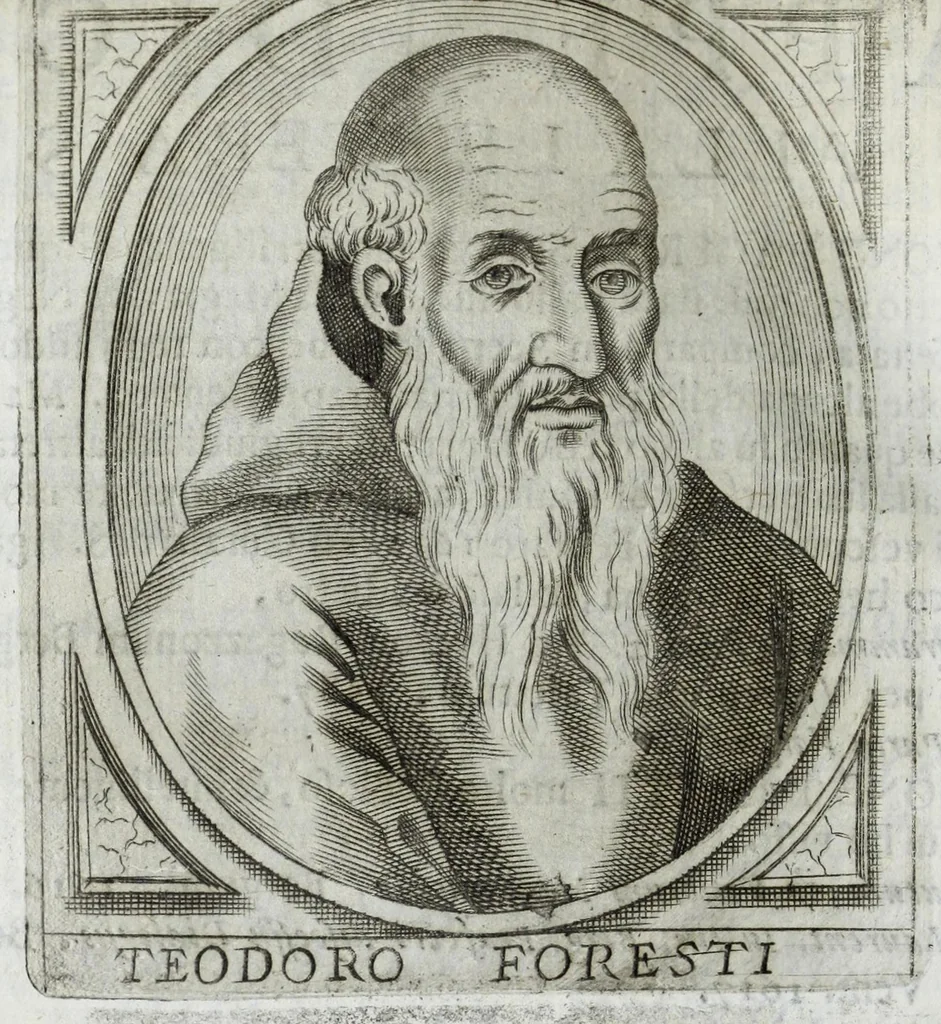 An illustration from Scena letteraria de gli scrittori Bergamaschi : aperta alla curiosita' de suoi concittadini, 1664, leaf 502